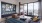 lounge area with modern decor and ample seating
