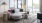 a living room with a large window