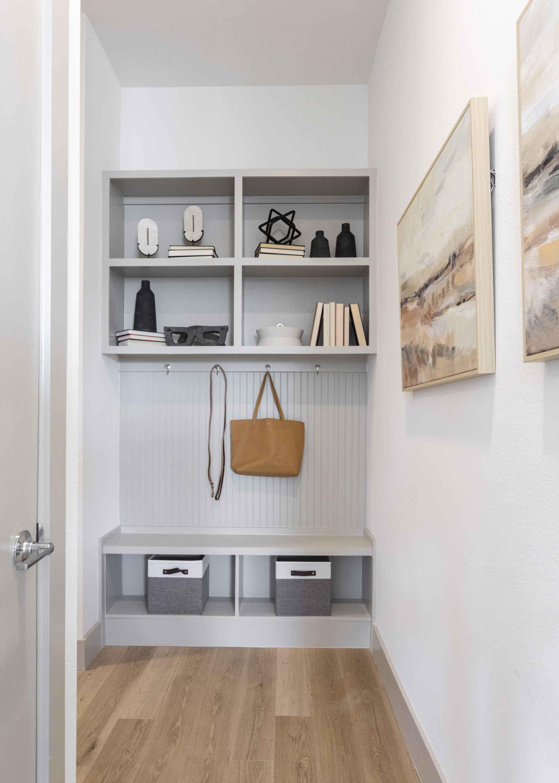 Mudroom at Broadstone Emeline Heights in Houston, TX